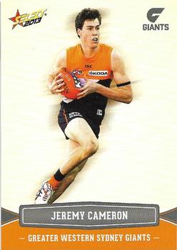 2013 Select AFL Champions #104 Jeremy Cameron Front